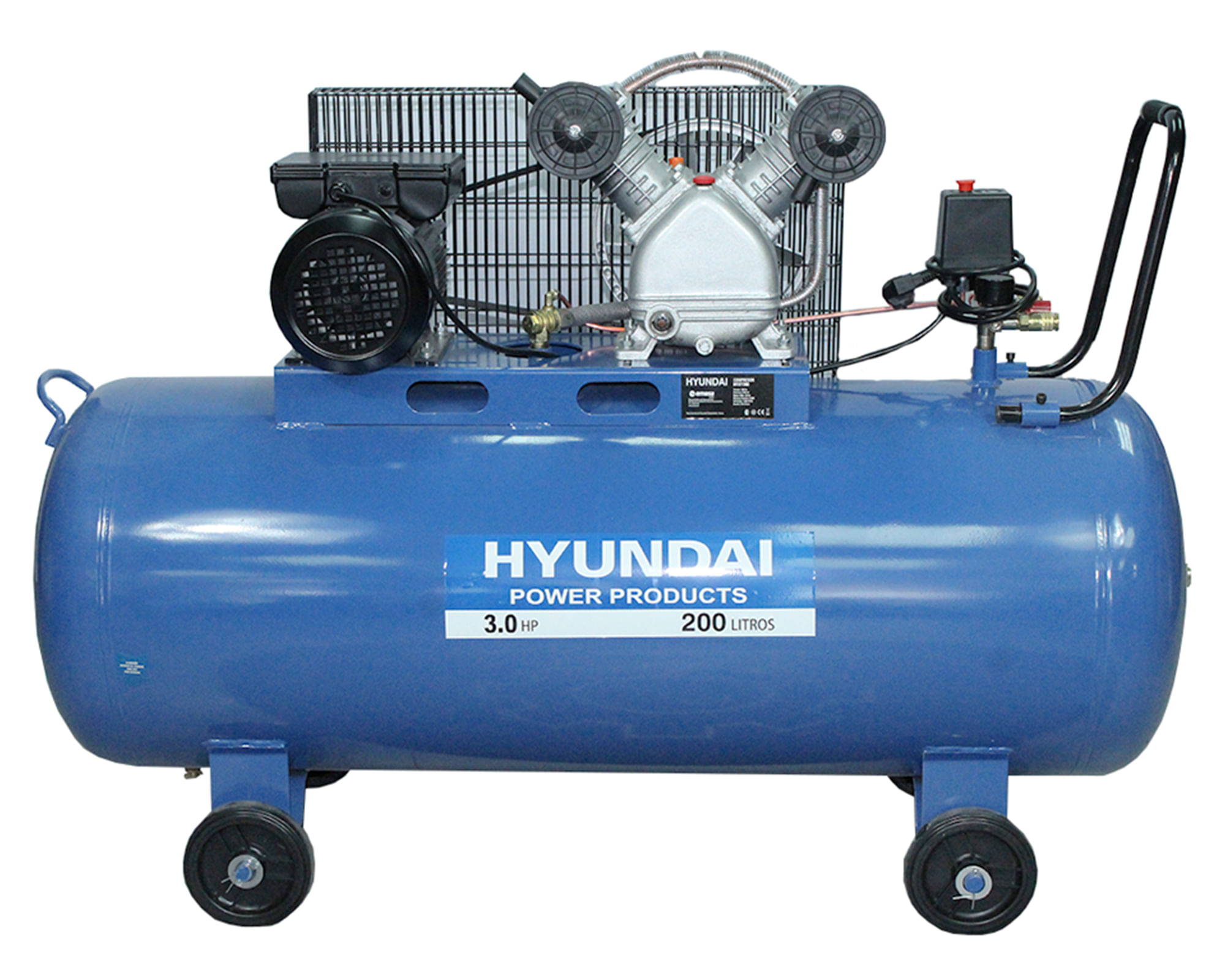 Compresor 3 HP 200 litros 82HYXY200 Hyundai
