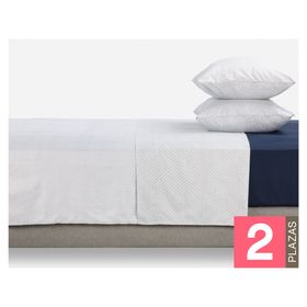 Juego sábanas Fred Navy 2 plazas