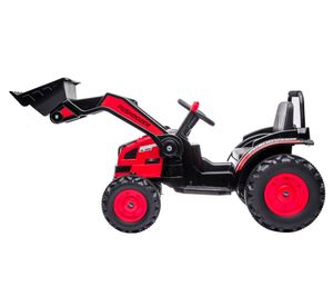 Retroexcadora a batería HL389- RJ rojo Kidscool