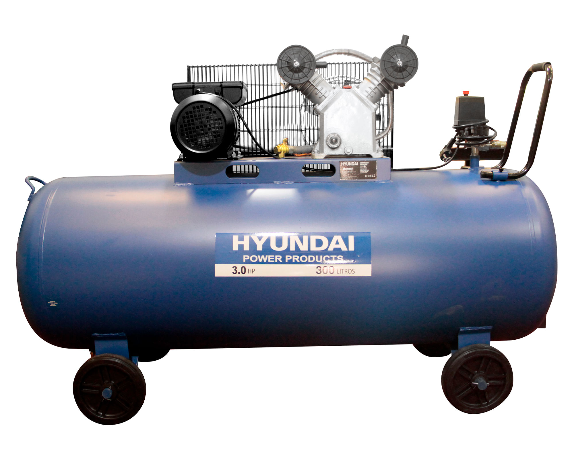 Compresor 3 HP 300 litros 82HYXY300C Hyundai