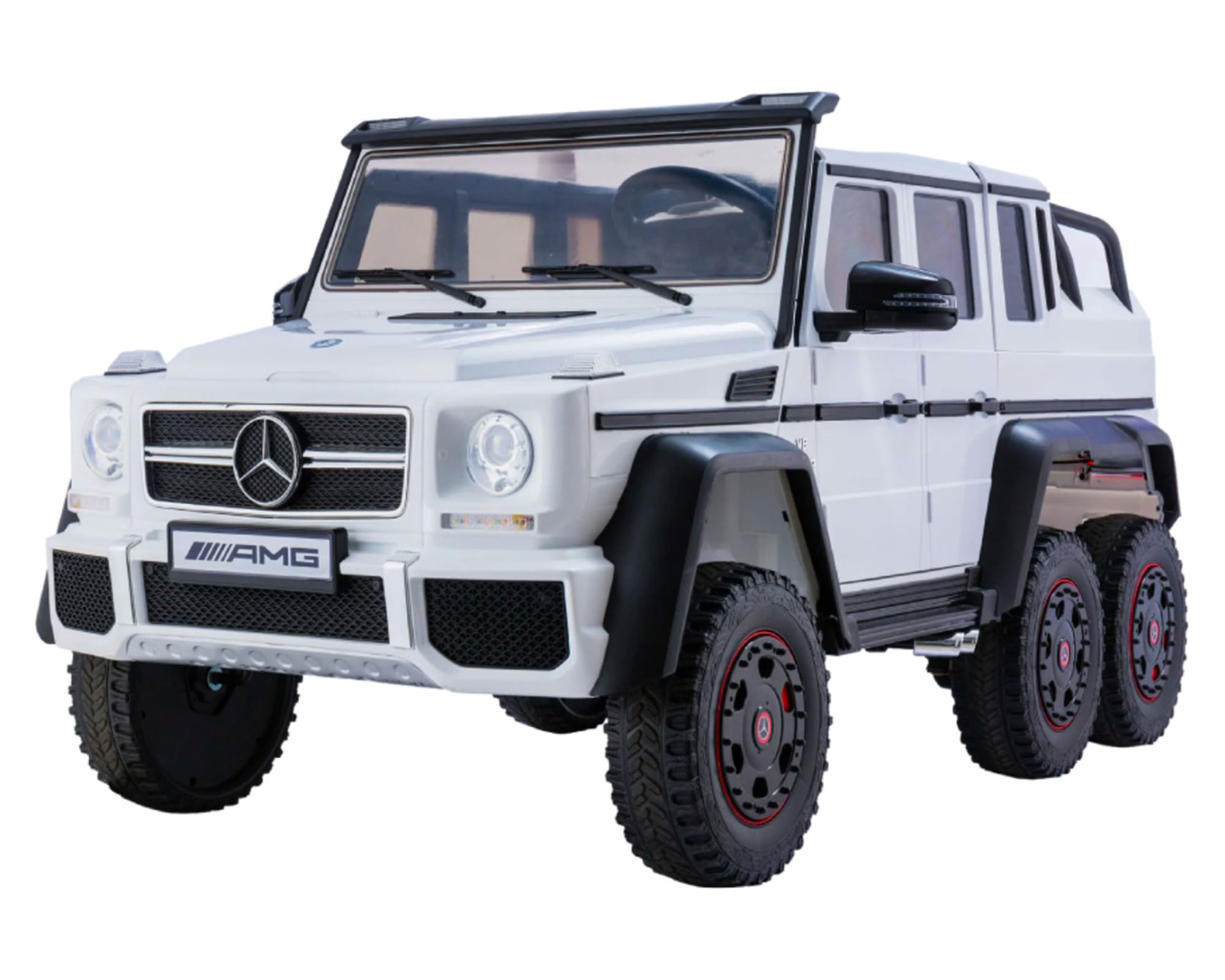 Kidscool Auto a batería Mercedes 6x6 G63 blanco
