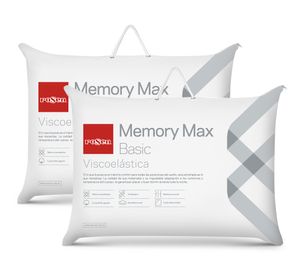 Almohada 42x62 cm Memory 2 unidades Rosen