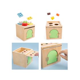 Juego didáctico Montessori 6x1 madera