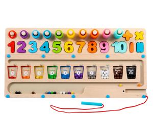 Juego didáctico tablero 3 actividades Montessori