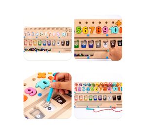 Juego didáctico tablero 3 actividades Montessori