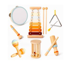 Juguetes de aprendizaje Montessori W07A266 Madera