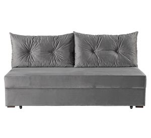 Sofá cama San Francisco felpa/velvet gris