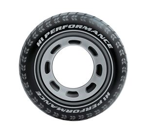 Flotador inflable Tire negro