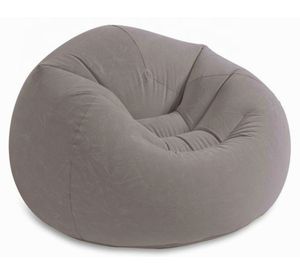 Sillón inflable 68579 71x114x114 cm gris