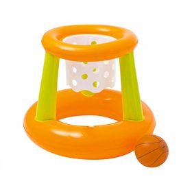 Juego flotante Aro de básquet 67x55 cm naranjo