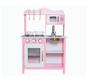Cocina Sofia W10C404I rosado + accesorios