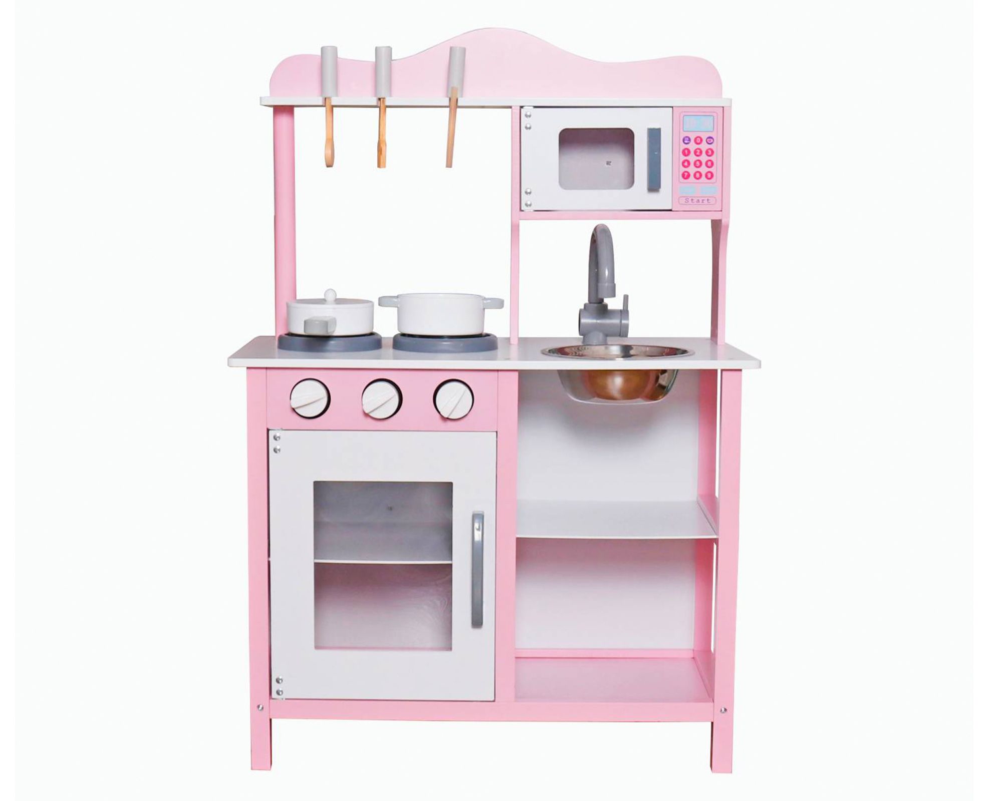Kidscool Cocina Sofia W10C404I rosado + accesorios