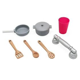 Cocina LED kitchen XL W10C409E rosado + accesorios
