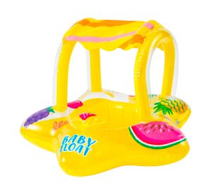 Flotador inflable con asiento Star amarillo