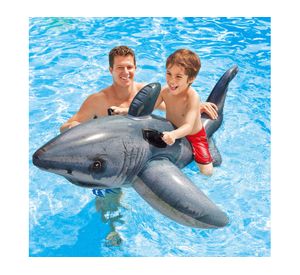 Flotador inflable Tiburón gris