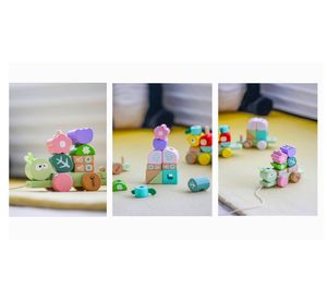 Juego de arrastre Jungla feliz