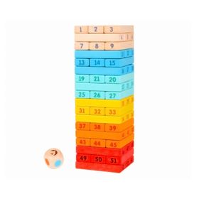 Juego didáctico Torre multicolor
