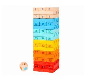 Juego didáctico Torre multicolor