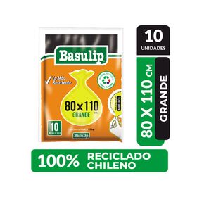 Bolsa de basura grande 80 x 110 cm Basulip