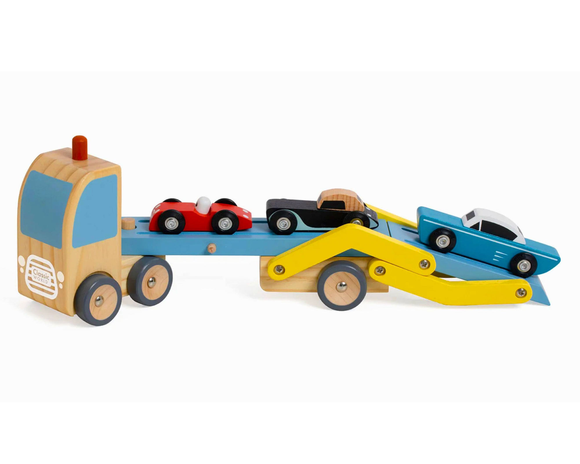 Kidscool Juego didáctico Camión remolcador de autos