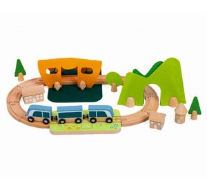 Juego didáctico Pista de Tren Feliz