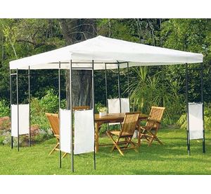 Pérgola con paneles 4x3 m Outzen