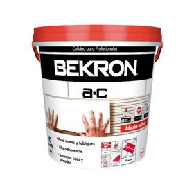 Adhesivo cerámico 25 kg pasta A-C gris Bekron