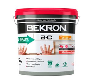 Adhesivo cerámico 25 kg pasta A-C gris Bekron