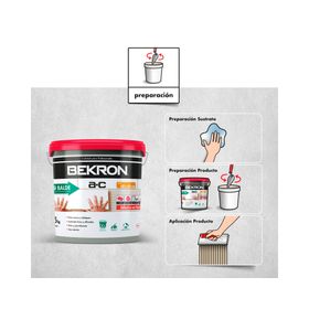 Adhesivo cerámico 25 kg pasta A-C gris Bekron