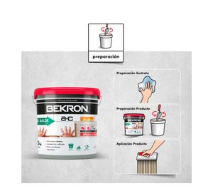 Adhesivo cerámico 25 kg pasta A-C gris Bekron