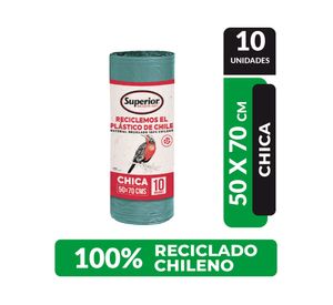 Bolsa basura 50 x 70 cm clásica 10 un superior