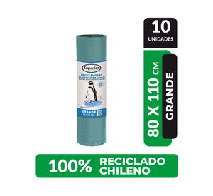 Bolsa basura rollo superior 80 x 110 10 unidades superior