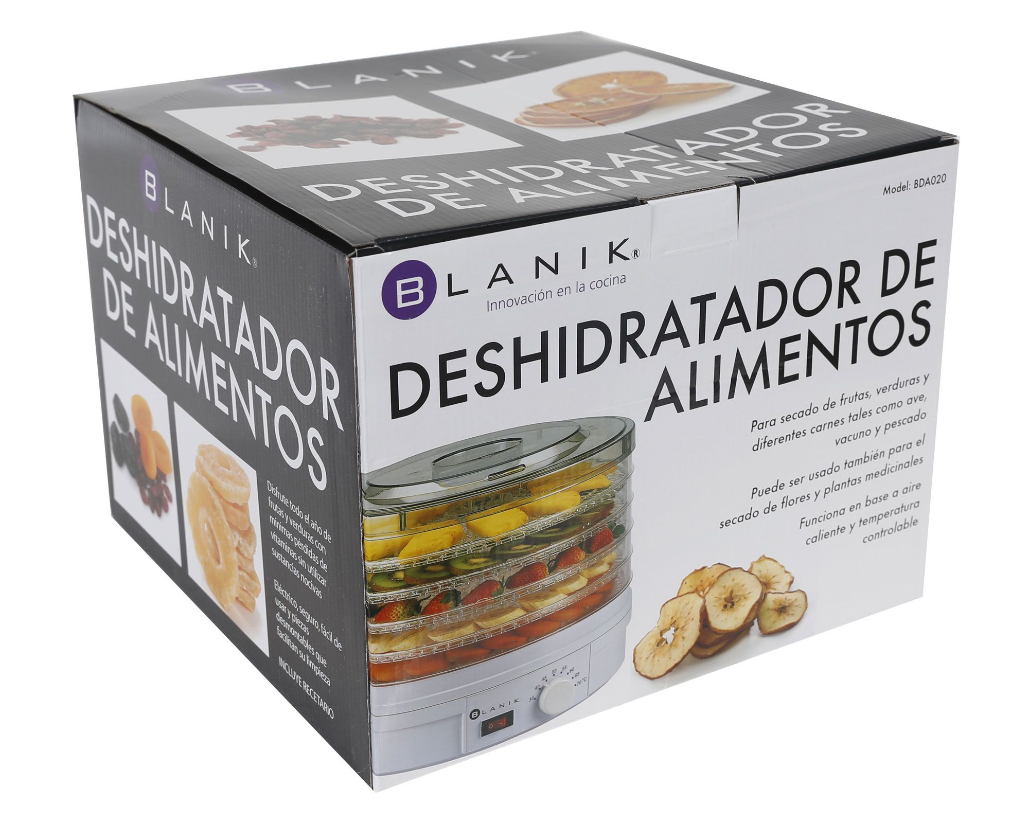 Deshidratador de Alimentos BDA020 Blanik