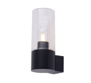 Aplique muro Pietra E27 1L negro