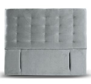 Respaldo King Napoles tela gris Latam Home