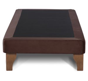 Base cama europea 1 plaza Zen chocolate