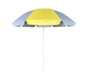 Quitasol playa amarillo/blanco 168x202 cm