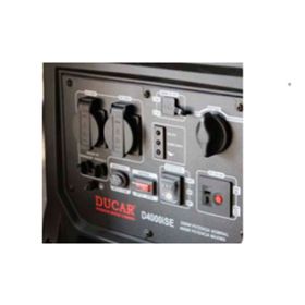 Generador a gasolina eléctrico/manual 4000W 7 lt D4000I Ducar.