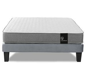 Cama europea 2 plazas Zen Best gris