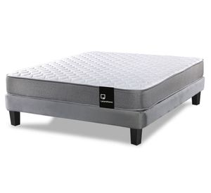 Cama europea 2 plazas Zen Best gris