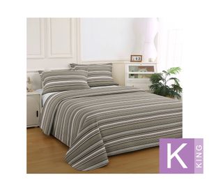 Quilt Bruselas crema king