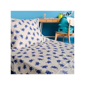 Juego de sábanas 1.5 plazas 144 hilos Fox beige