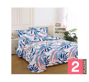Quilt Bruselas multicolor denim 2 plazas