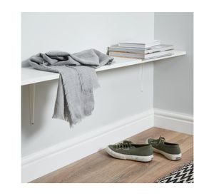 Repisa Flotante blanco 120 cm