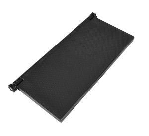 Soporte repisa sobre pantallas negro