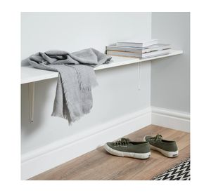 Repisa blanco 180 cm