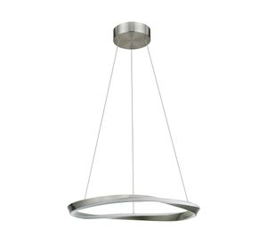 Lámpara colgar LED Algorab níquel