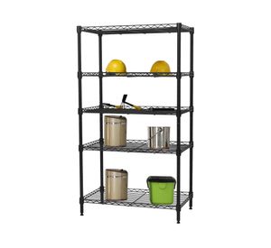 Repisa 5 Niveles negro 160x60x35 cm