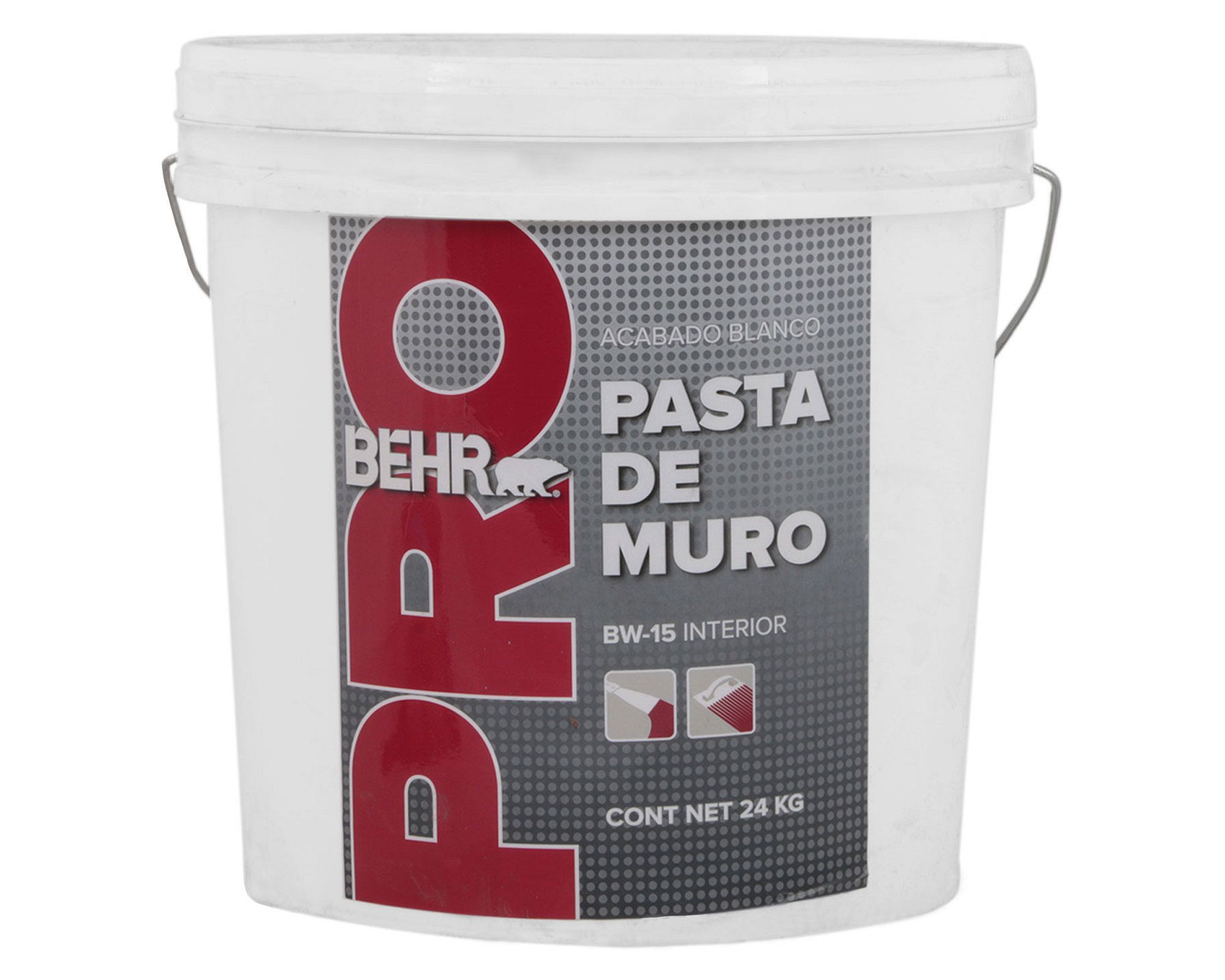 Pasta Muro BW-15 Blanco Mate 1 Tineta Behr