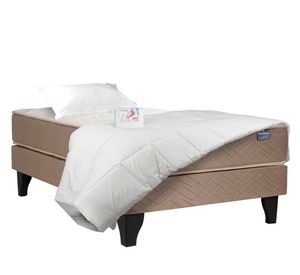 Cama europea 1.5 plazas x 190 cm Bamboo + textil Celta